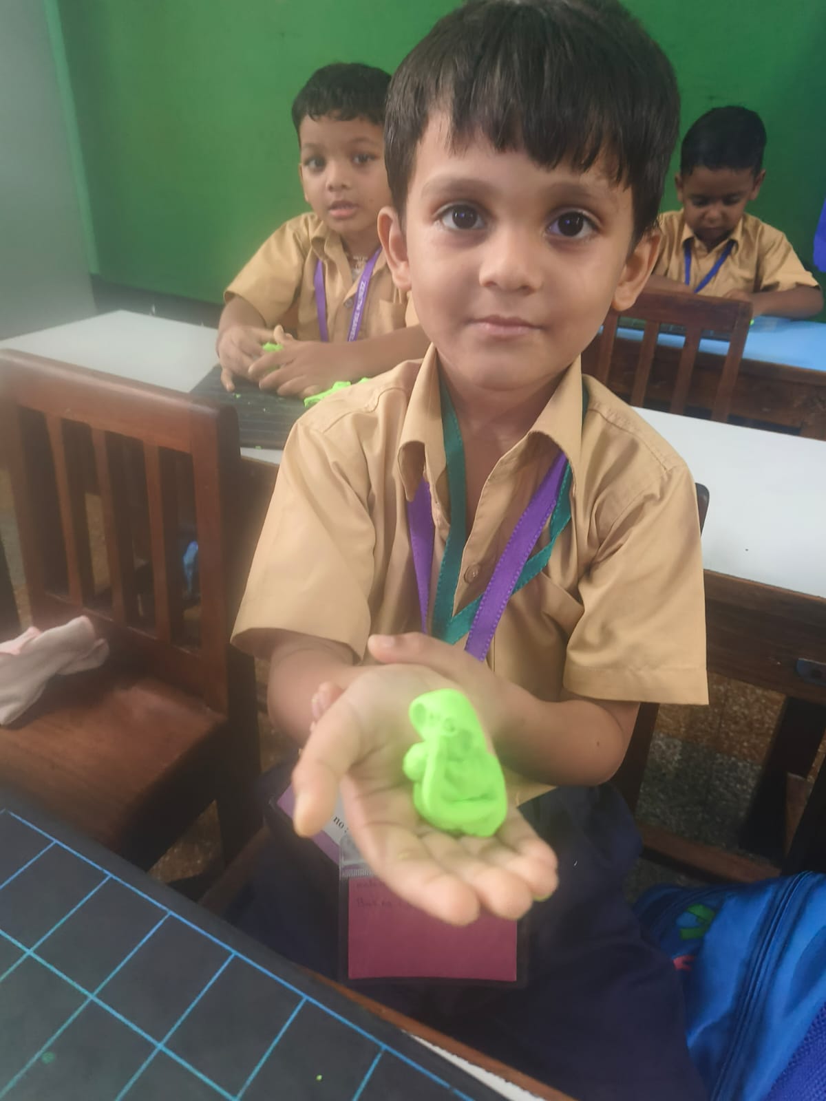JR KG Activity for 1st Unit – Building Strong Foundations